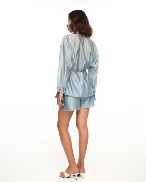 Шорти Double Ruffles у блакитному кольорі SHRTBLU06-XS фото