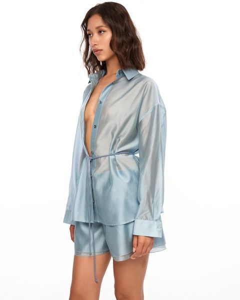 Шорти Double Ruffles у блакитному кольорі SHRTBLU06-XS фото