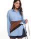 Хустина Suede Triangle в коричневому HDSCRFSD07 фото 4