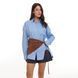 Хустина Suede Triangle в коричневому HDSCRFSD07 фото 2